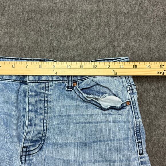 Celebrity Pink Jeans Womens Size 9/29 (30X28) Distressed High Rise Straight Leg‎ - Picture 6 of 15